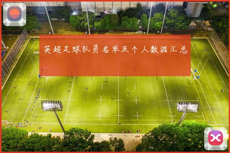 英超足球队员名单及个人数据汇总